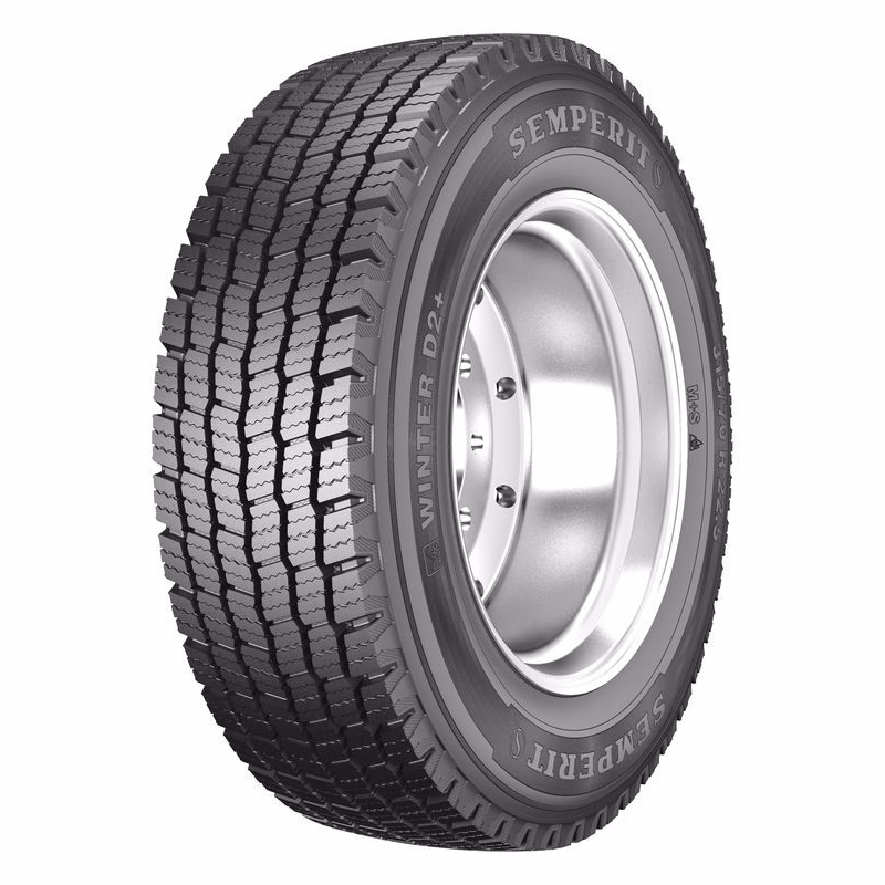 Semperit WINTER D2+ 315/70 R22,5 154/150 l Záberové