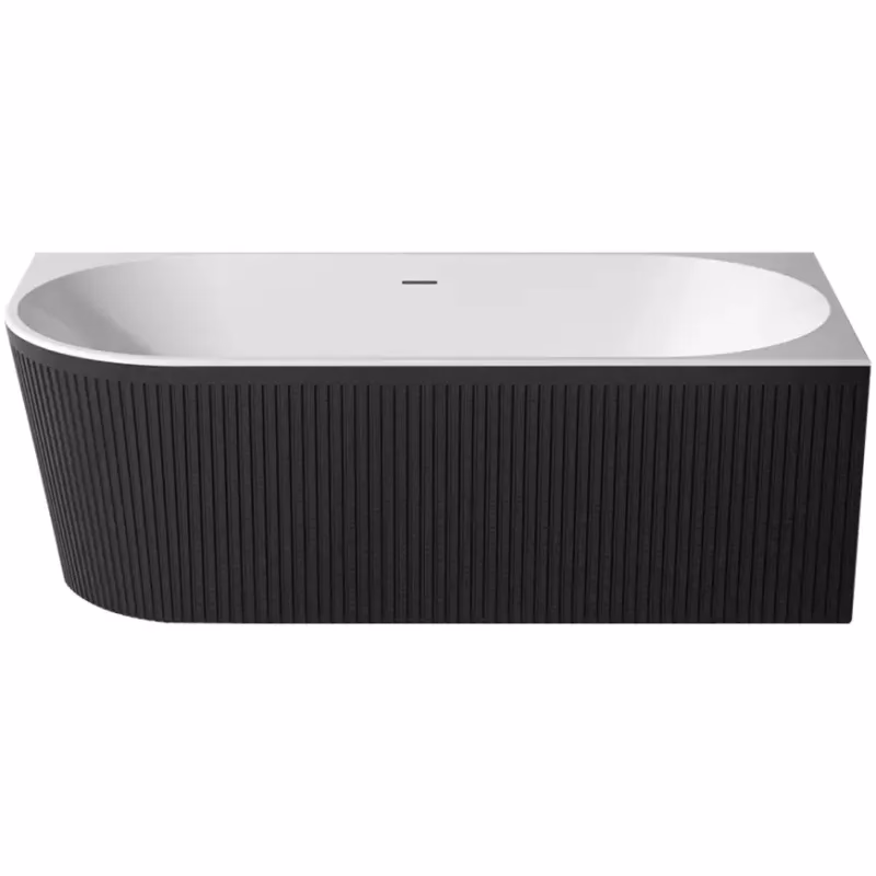 Voľne stojaca vaňa Nox Black 170x80x58 pravý