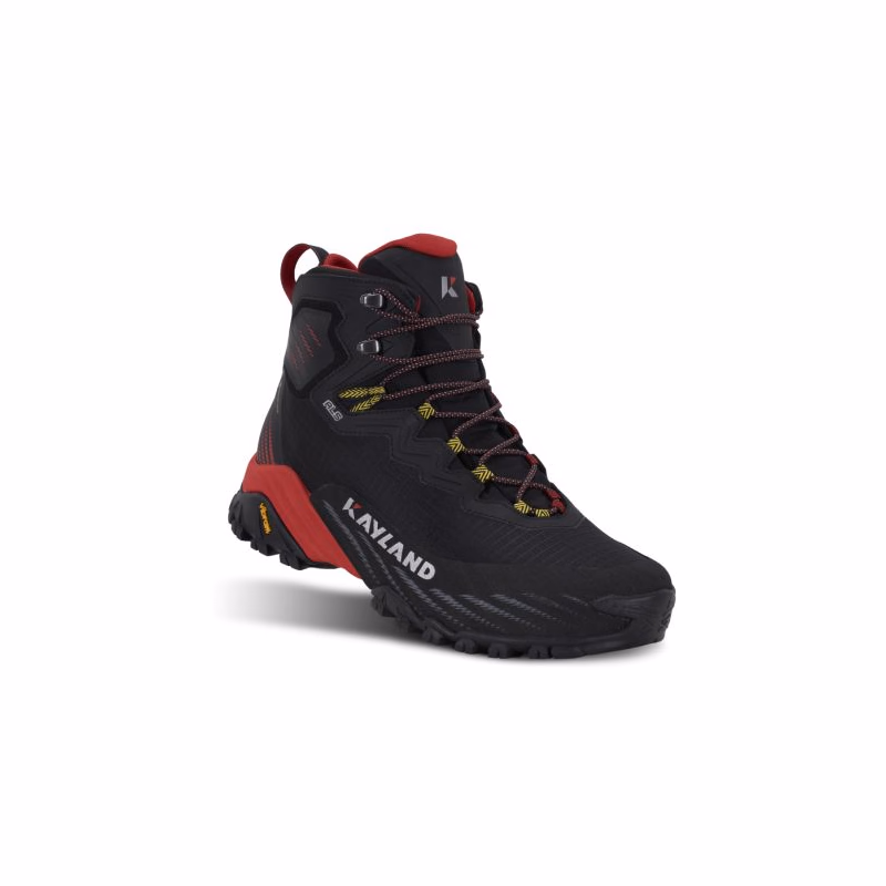 Pánska členková turistická obuv KAYLAND Duke Evo Mid Gtx, Black Red