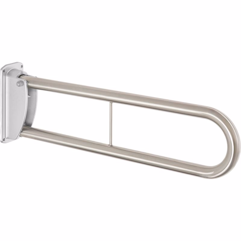 DEANTE - Vital stainless nerez - Nástenné madlá, skladacia - 76 cm NIV_041D