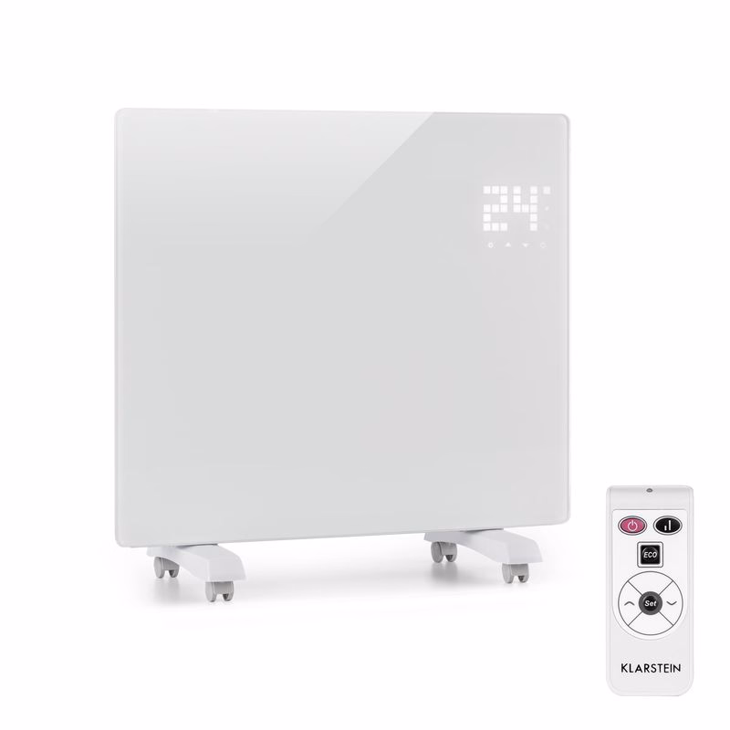 Klarstein Bornholm Single, konvektor, 1000 W, termostat, časovač, biely