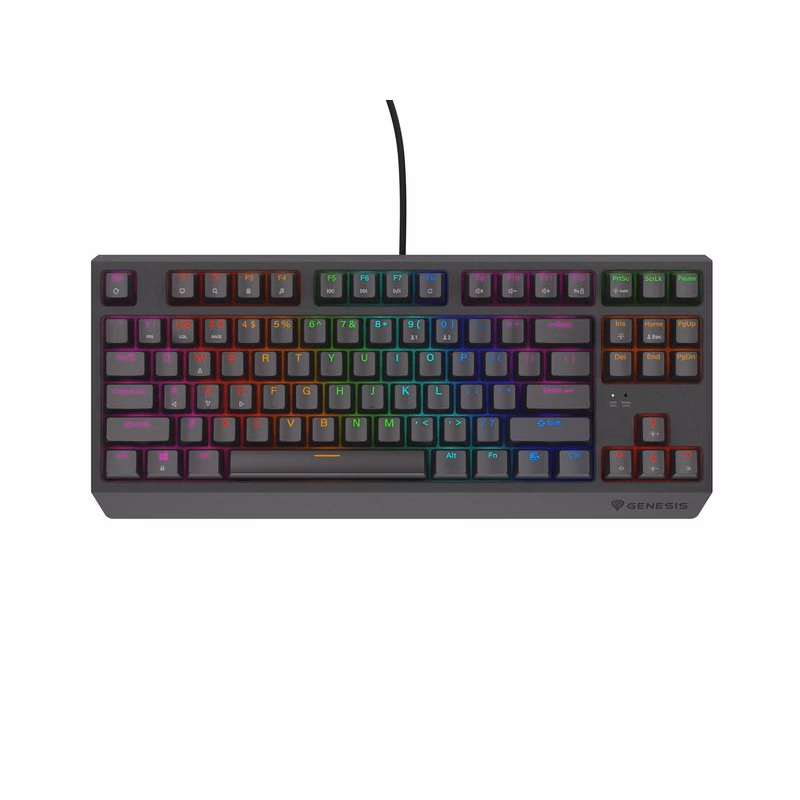 Genesis herná bezdrôtová klávesnica THOR 230 Lite/Drôtová USB/US layout/Čierna