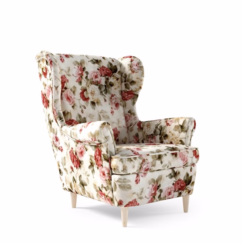 ArtPK Kreslo LUCY 194 | drevené nohy farebné prevedenie: Coral WM82