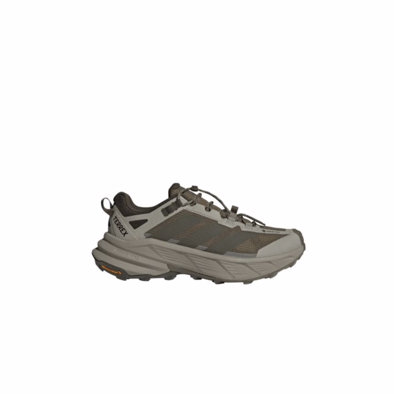 Pánska nízka turistická obuv ADIDAS Terrex Freehiker SL GTX M olive strata night cargo silver pebble