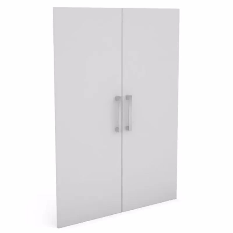 Sada 2 dvierok pre regál Torino 75x1,6x105 cm biela
