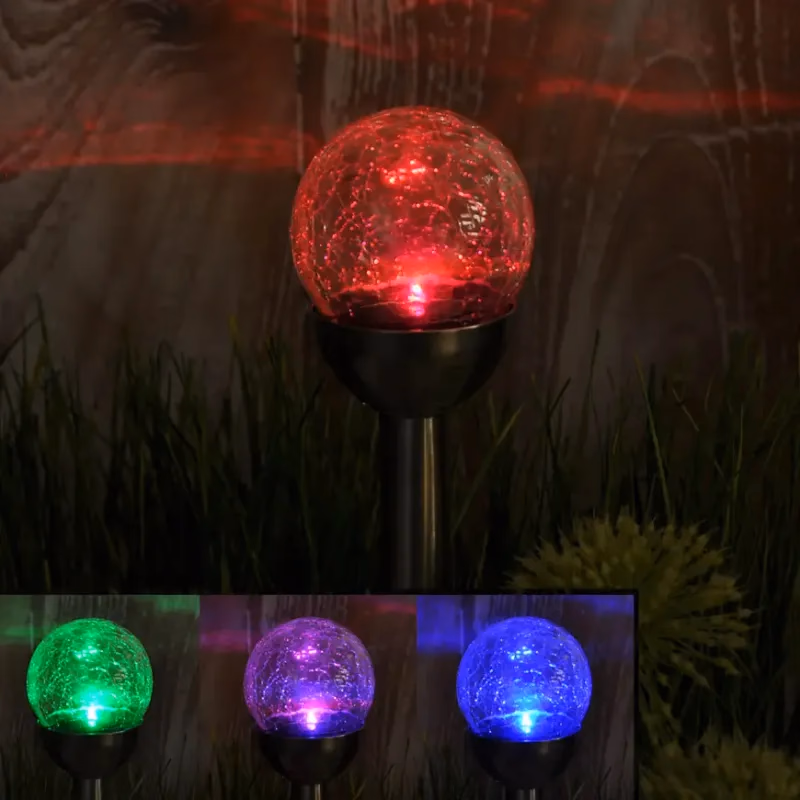 Solárna LED lampa 1 GLE29992-8-RGB