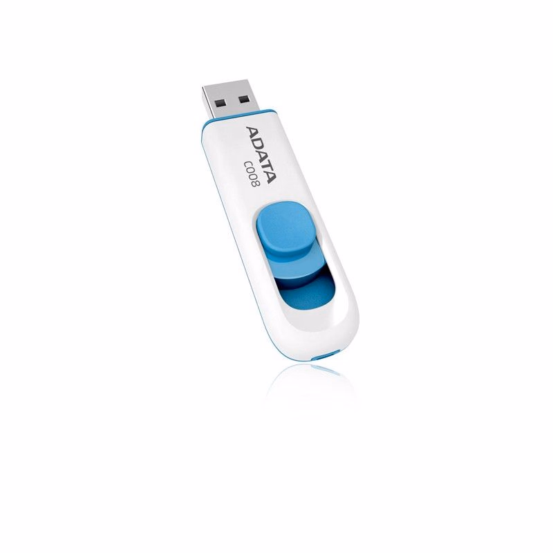ADATA Flash Disk 32GB C008, USB 2.0 Classic, biela