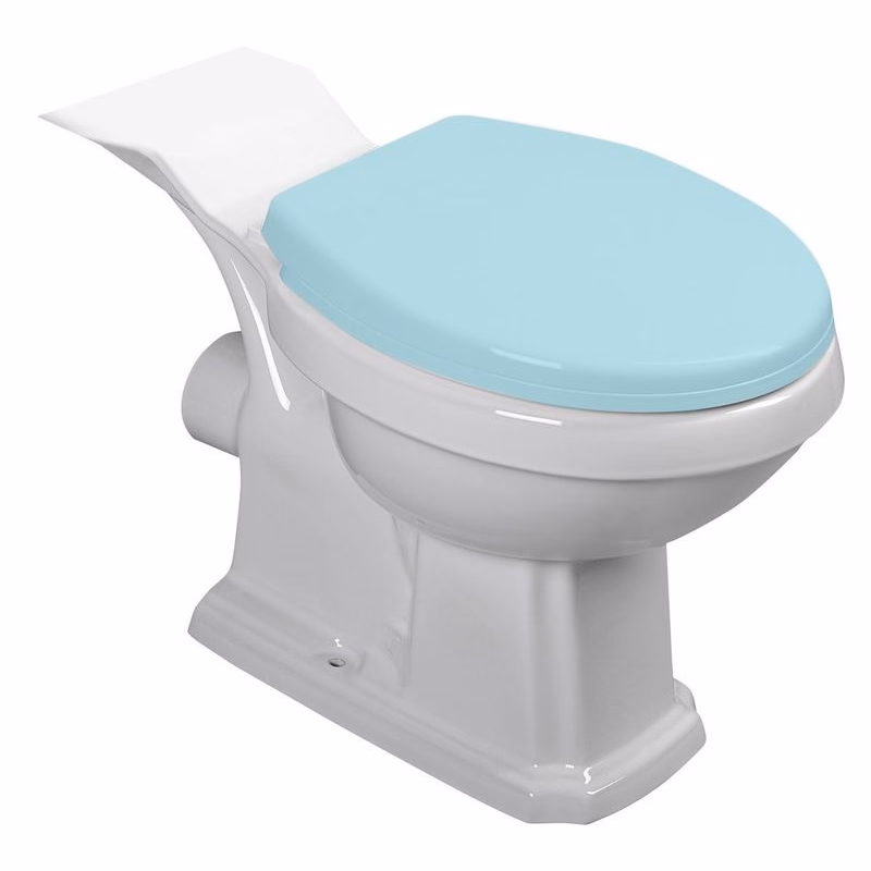 AQUALINE - ANTIK WC kombi misa, 35x72cm, zadný odpad, biela AK107-432
