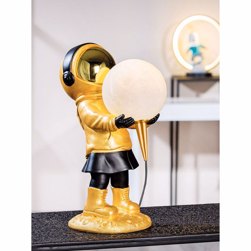 Stolná lampa LED astronaut "Apollo"