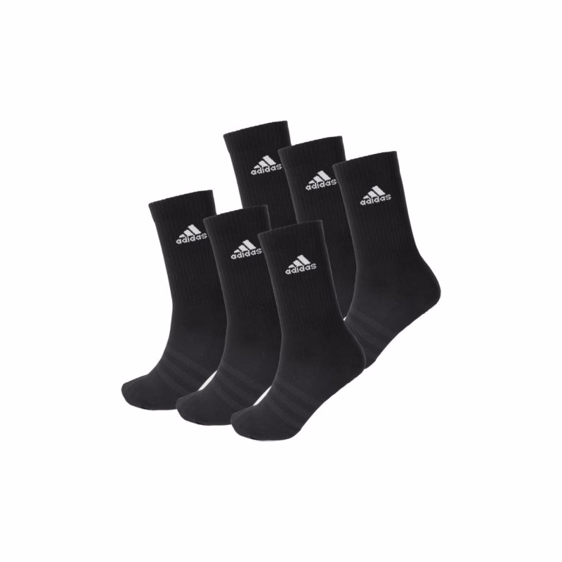 Ponožky ADIDAS 6 PACK-C SPW CRW-BLACK WHITE