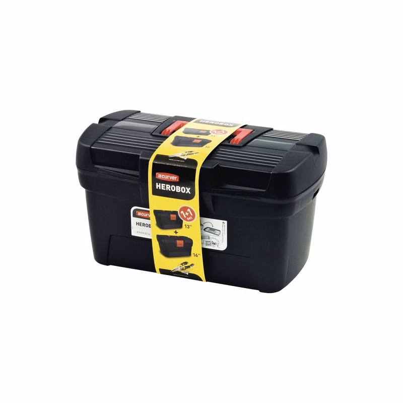 CURVER Sada boxov na náradie HEROBOX PREMIUM 13 + 16 "