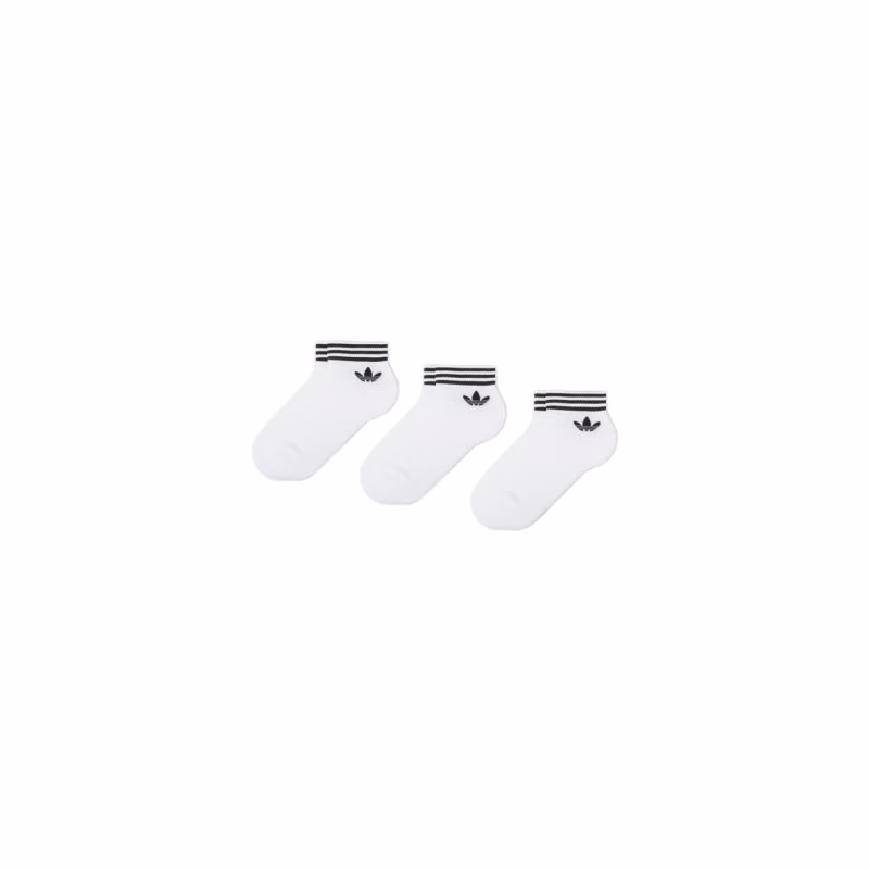 Ponožky ADIDAS ORIGINALS 3-PACK - TREF ANK SCK HC WHITE BLACK