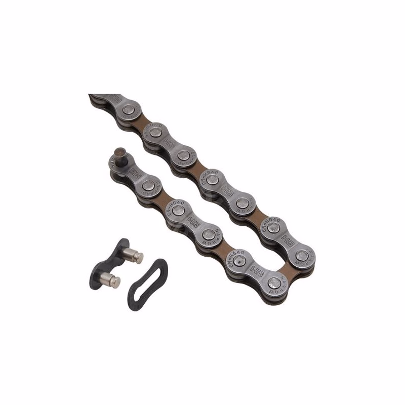 Reťaz na bicykel SHIMANO Reťaz HG40 8-kolo 116 čl.+spojka SM-UG51