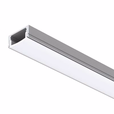 SLC LED pásikový profil A1, hliník, dĺžka 2 m, výška 8 mm Konštrukcia