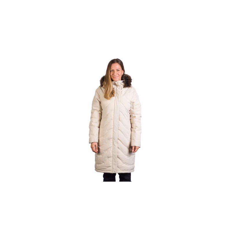 Dámska bunda NORTHFINDER ROBIN-529creamwhite