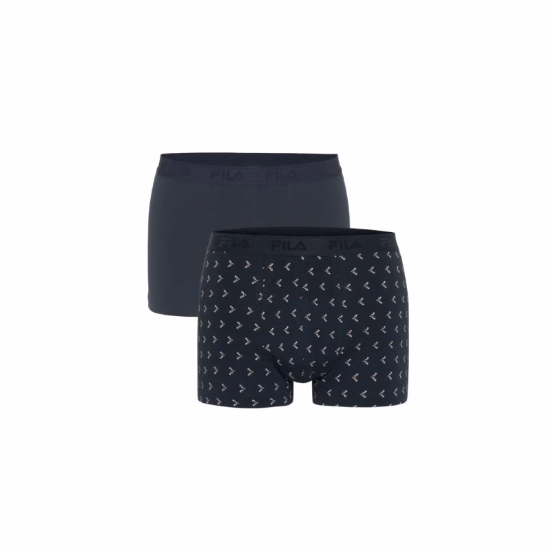 Pánske boxerky FILA 2PACK-MAN BOXER ELASTIC WITH LOGO