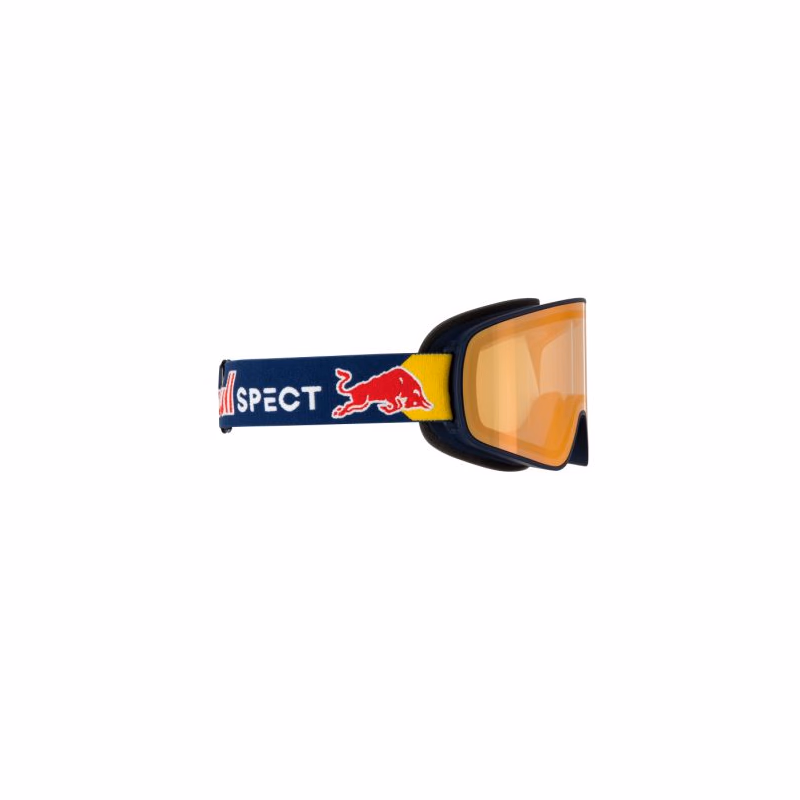 Lyžiarske okuliare RED BULL SPECT RUSH-14REX, blue red snow - orange with red mirror Photochrome S1-3
