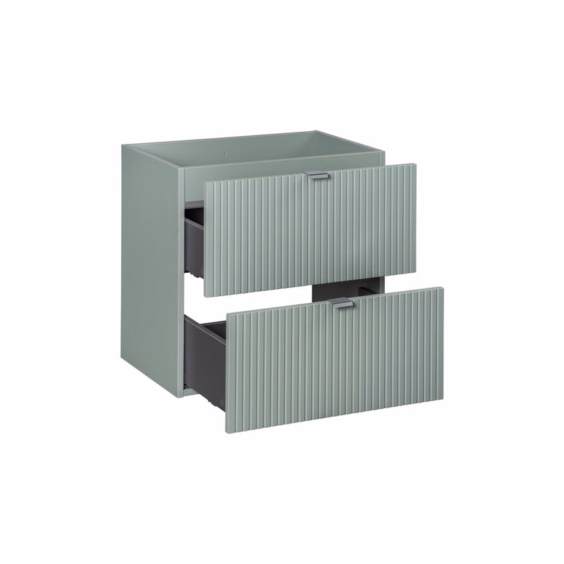 ArtCom Skrinka pod umývadlo LINE Reed Green 82-60-2S | 60 cm