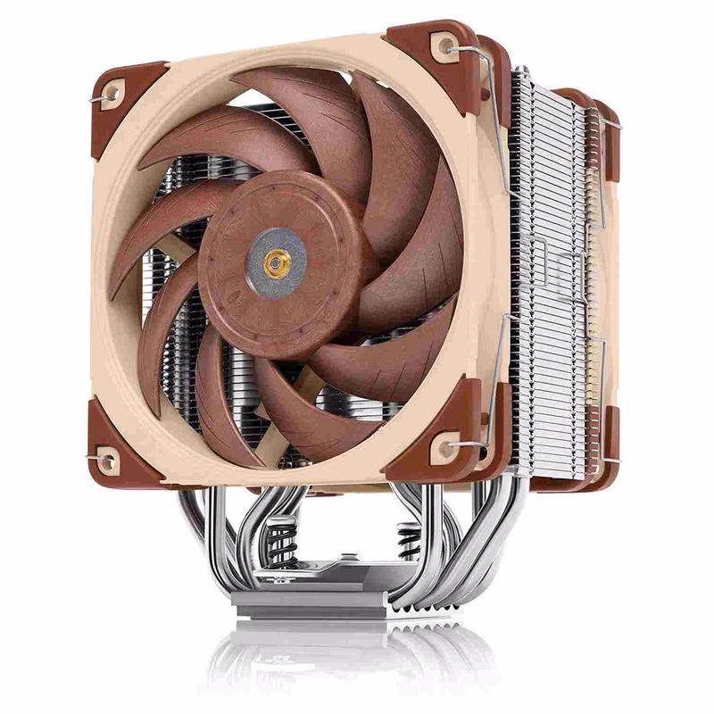NOCTUA Chladič CPU NH-U12A, 2x 120mm, LGA1851, AM5, hnedá/strieborná