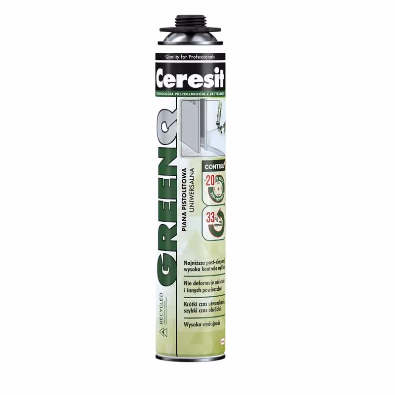 PATTEX GreenQ – pištoľová EKO Pena 750ML