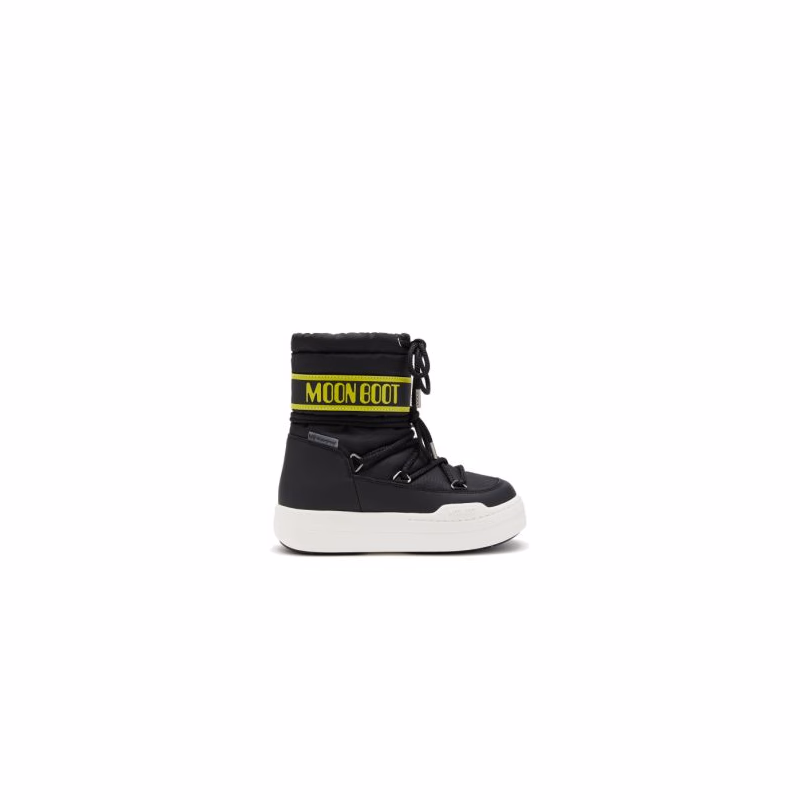 Juniorské vysoké zimné topánky MOON BOOT MB JR PARK BOOT, N001 BLACK