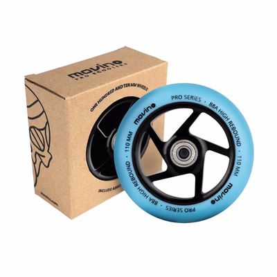 Náhradné kolieska do freestyle kolobežky MOVINO SLAVE, 110mm, hliník, Modrá