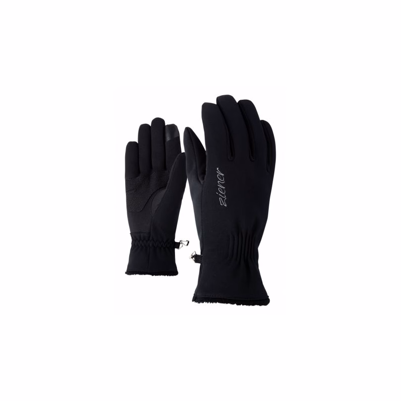 Dámske rukavice ZIENER Ibrana-Z Touch-113047-12-Black