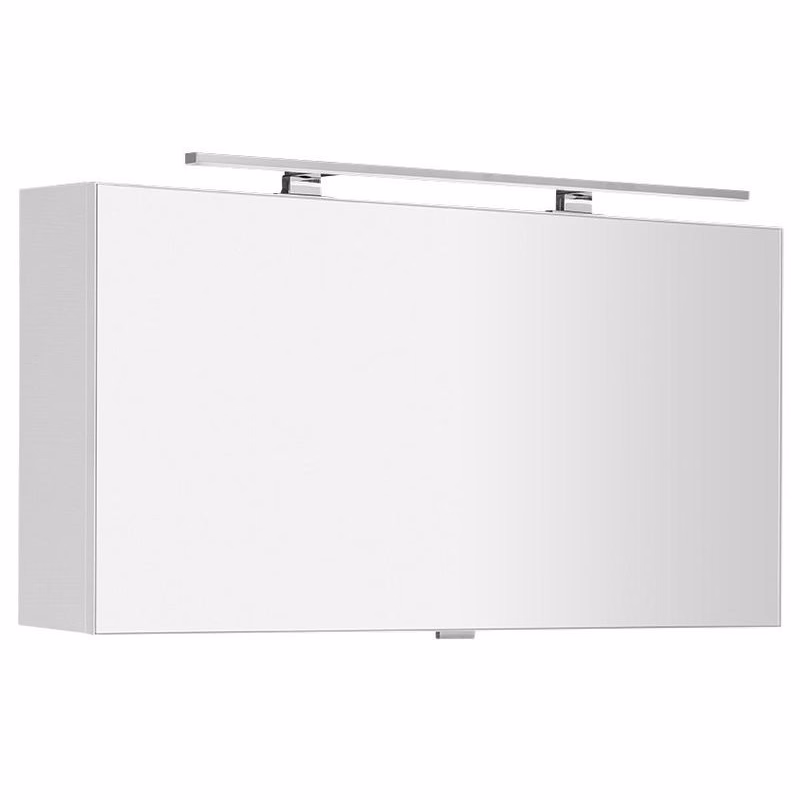 SAPHO - CLOE galérka s LED osvetlením, 100x50x18cm, biela CE100-0030