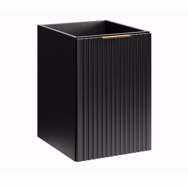 ArtCom Skrinka s košom ADEL BLACK 81-40-1DK | 40 cm