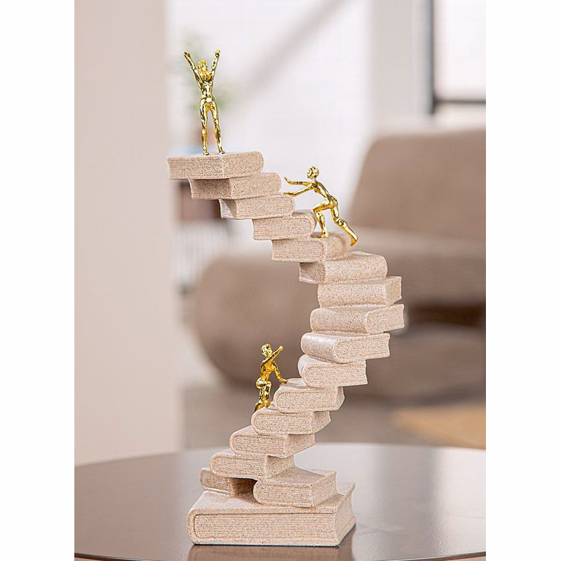 Dekorácia schodov z kníh „Path of Knowledge“, 30 cm