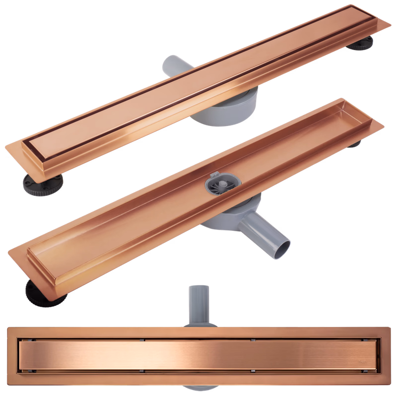 REA - Odtokový žľab Neox pre Brushed Copper 100 REA-G4804
