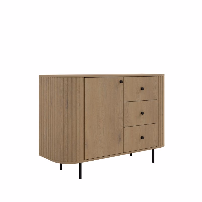 ArtLemp Komoda VAOLIA 1F3S | dub cremona