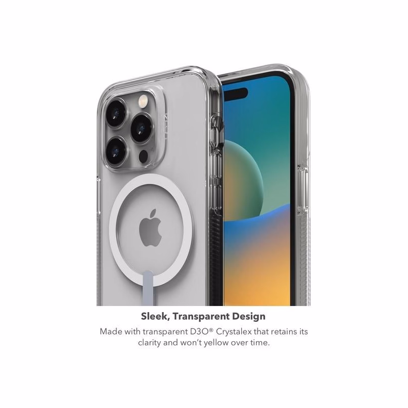 ZAGG GEAR4 Crystal Palace Snap kryt iPhone 14 Pre priehľadný