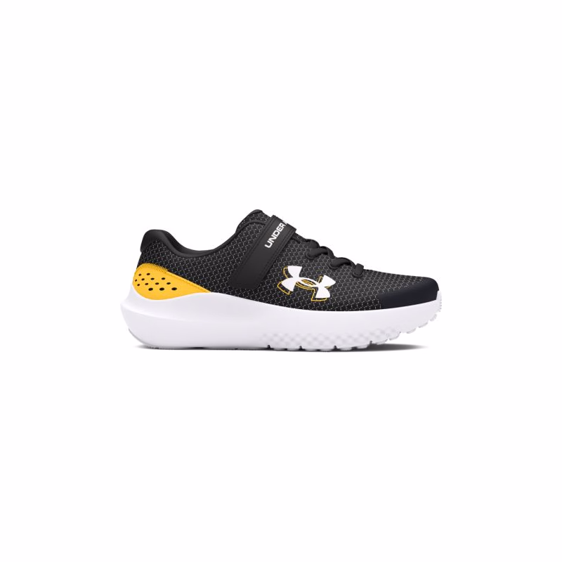 Chlapčenská športová obuv (tréningová) UNDER ARMOUR UA BPS Surge 4 black taxi white