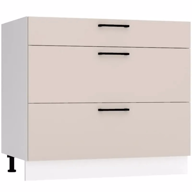 Kuchynská skrinka Max D90pc S/3 svetlobéžová