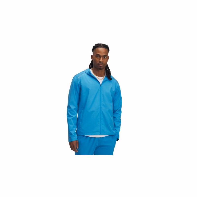 Pánska bežecká bunda UNDER ARMOUR UA Launch Hooded Jacket-BLU