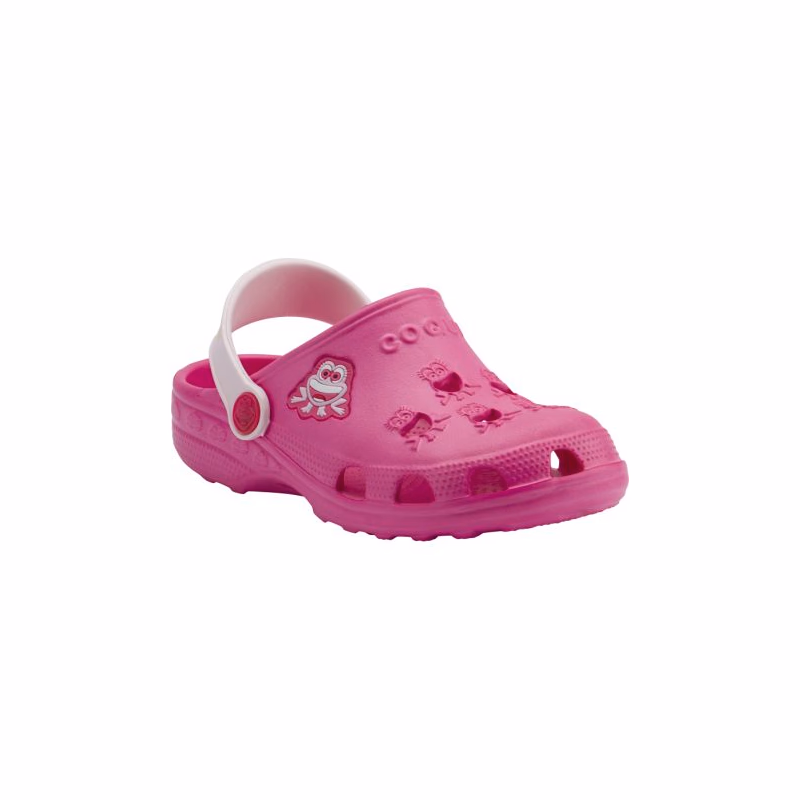 Dievčenské kroksy (rekreačná obuv) COQUI Little Frog light fuchsia pale pink