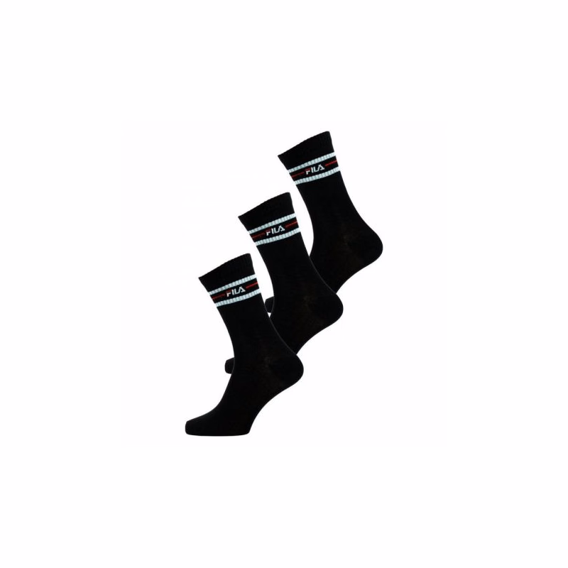 Ponožky FILA F9092 SOCKS 3-PACK-200 BLACK