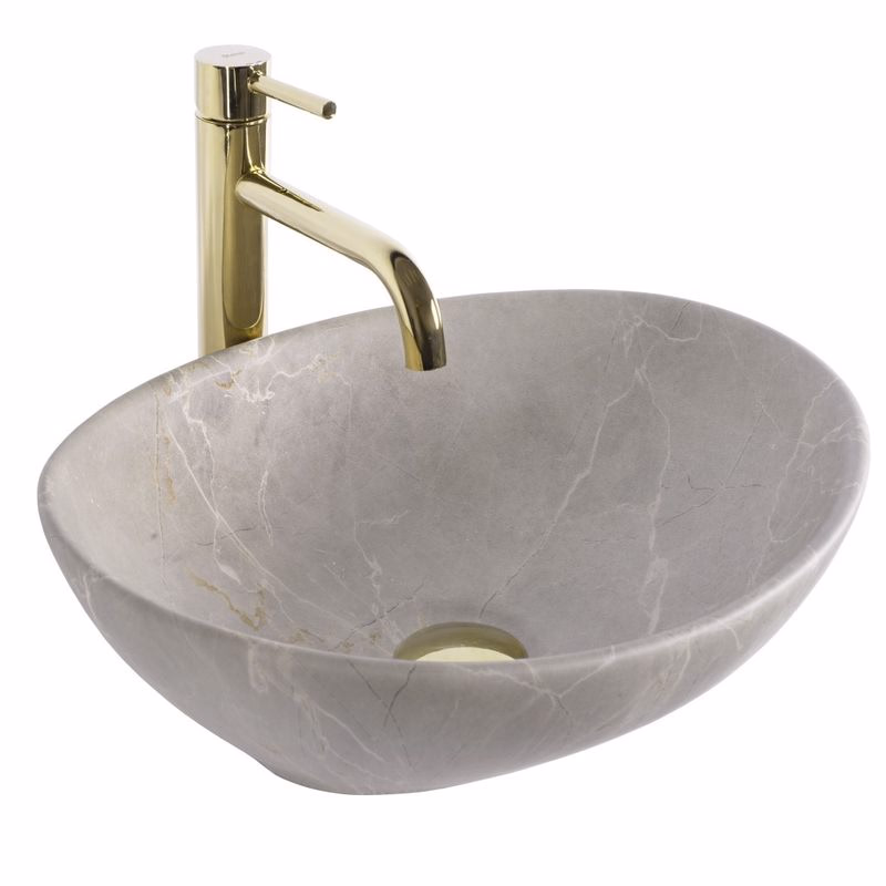 REA - Umývadlo na dosku Sofia Beige Matt REA-U6360