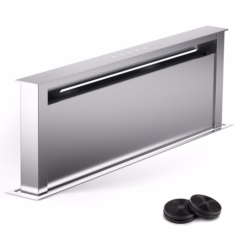 Klarstein Royal Flush Eco 90 digestor 90 cm 604 m³/h EEK A++ vrátane filtrov s aktívnym uhlím