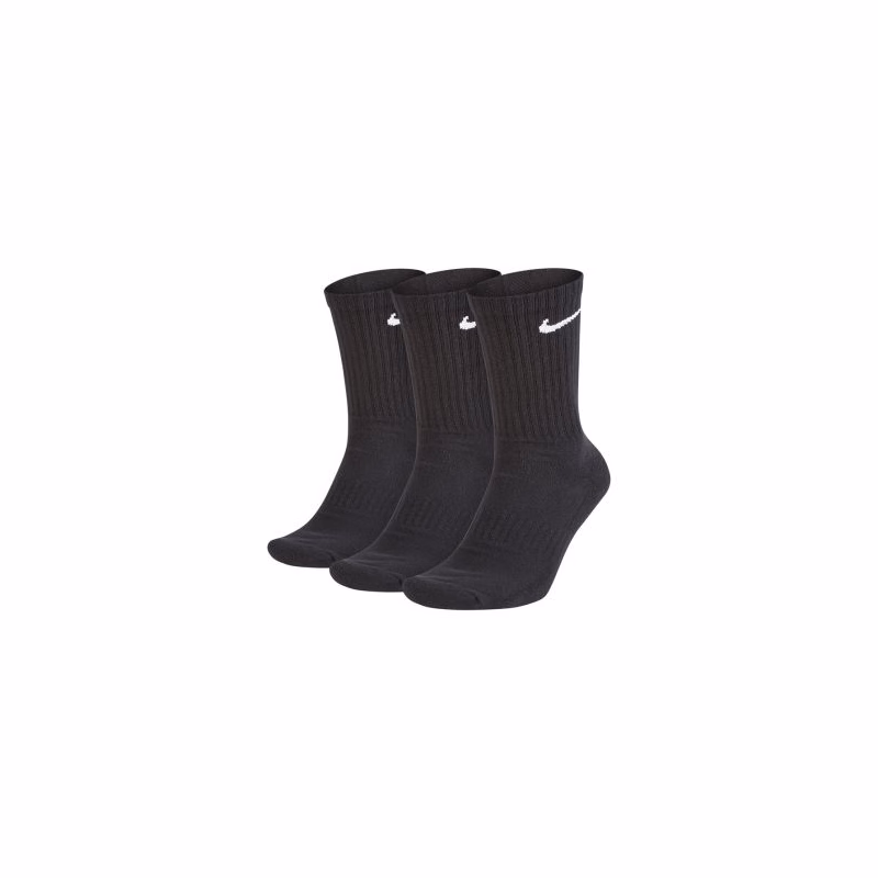 Ponožky NIKE 3 PACK-Everyday Cushion Crew-BLACK