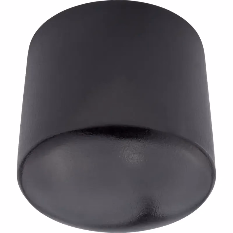 Okrúhla záslepka Ø 25 mm čierna (4 ks)
