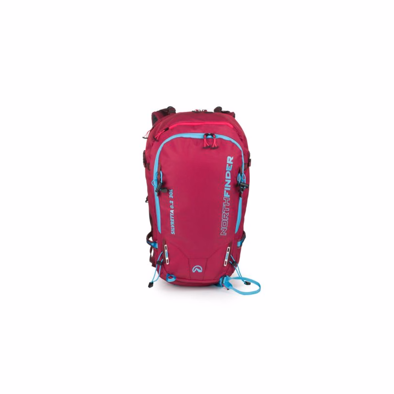 Skialp batoh NORTHFINDER SILVRETTA2-378-wine