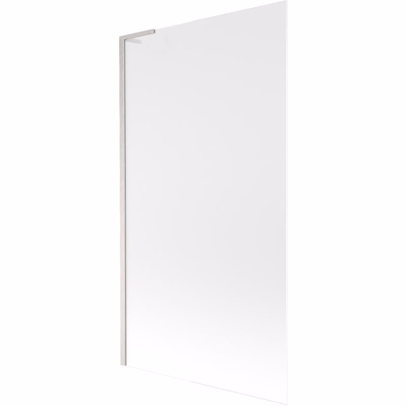MEXEN/S - Next L vaňová zástena FIX 100 x 150, dekor, nikel kartáčovaná 895-100-000-03-30-97