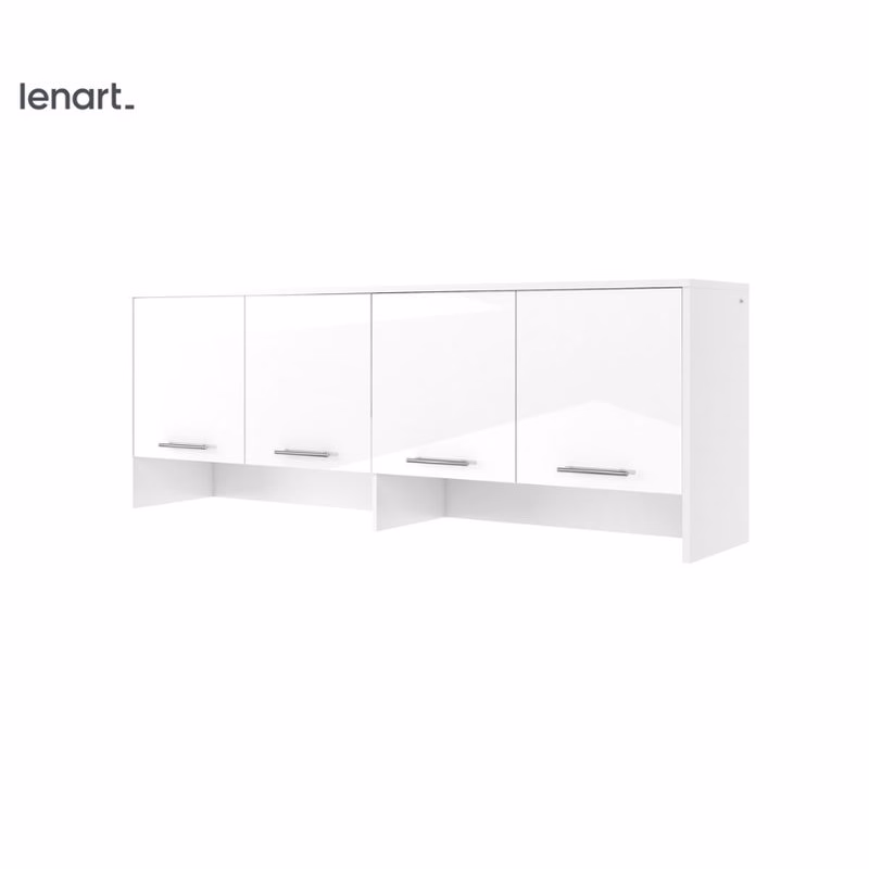 Dig-net nábytok Nadstavec na sklápaciu posteľ Lenart CONCEPT Pro CP-10 | biely lesk