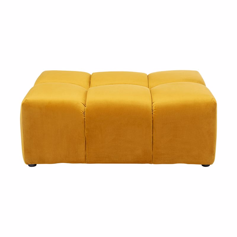 Belami Velvet taburetka žltá