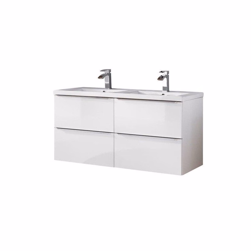 ArtCom Kúpeľňová skrinka s umývadlom CAPRI White U120/1 | 120 cm
