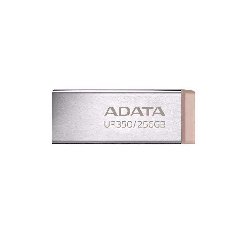 ADATA Flash Disk 256GB UR350, USB 3.2, strieborno-hnedá