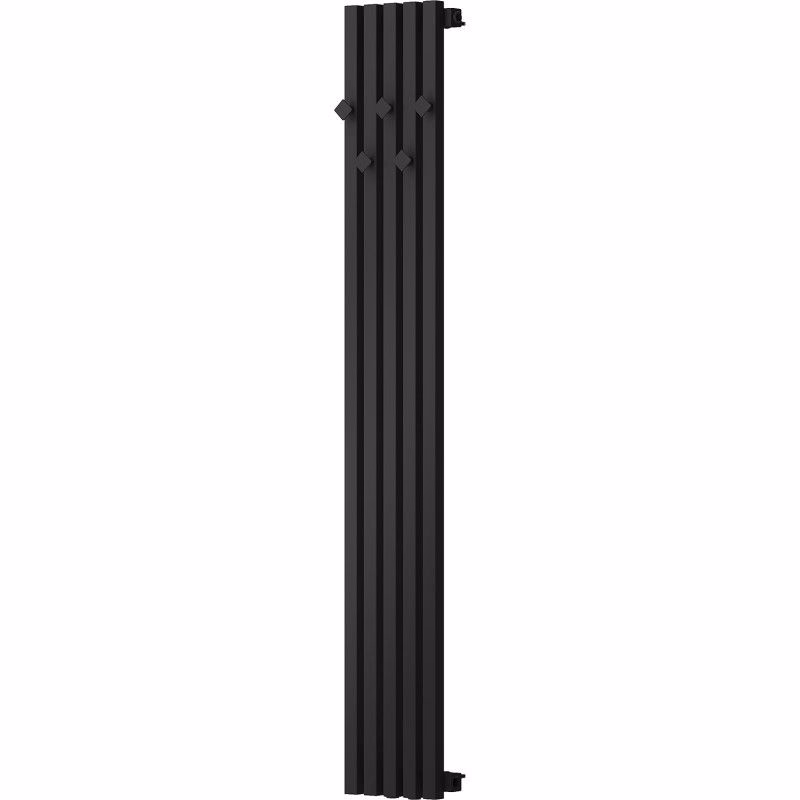 MEXEN - Flux vykurovací rebrík/radiátor dekoratívny 1500 x 240 mm, 450 W, čierna W127-1500-240-00-70