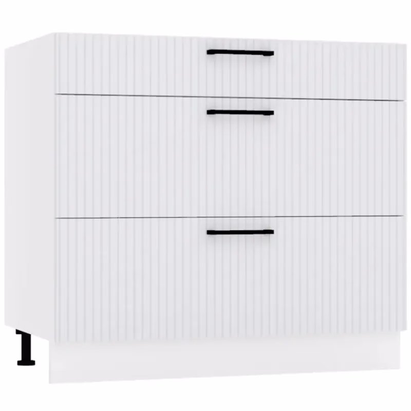 Skrinka do kuchyne Kate d90pc s/3 svetlo šedá mat